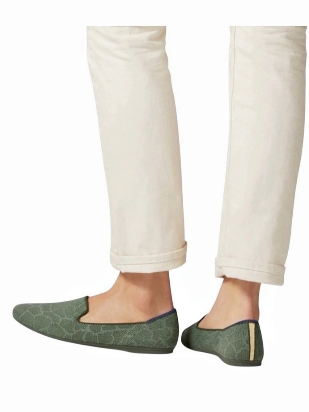 Rothy's Safari Green Loafer (retired color) 9.5 NWOB